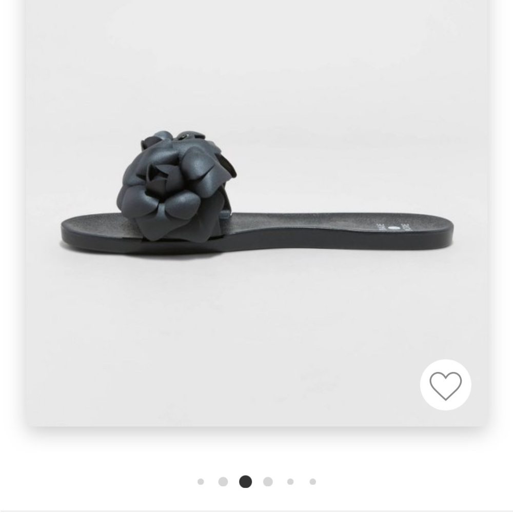 Women’s Jelly Sandals.   size. 8.   color black - Picture 3 of 7